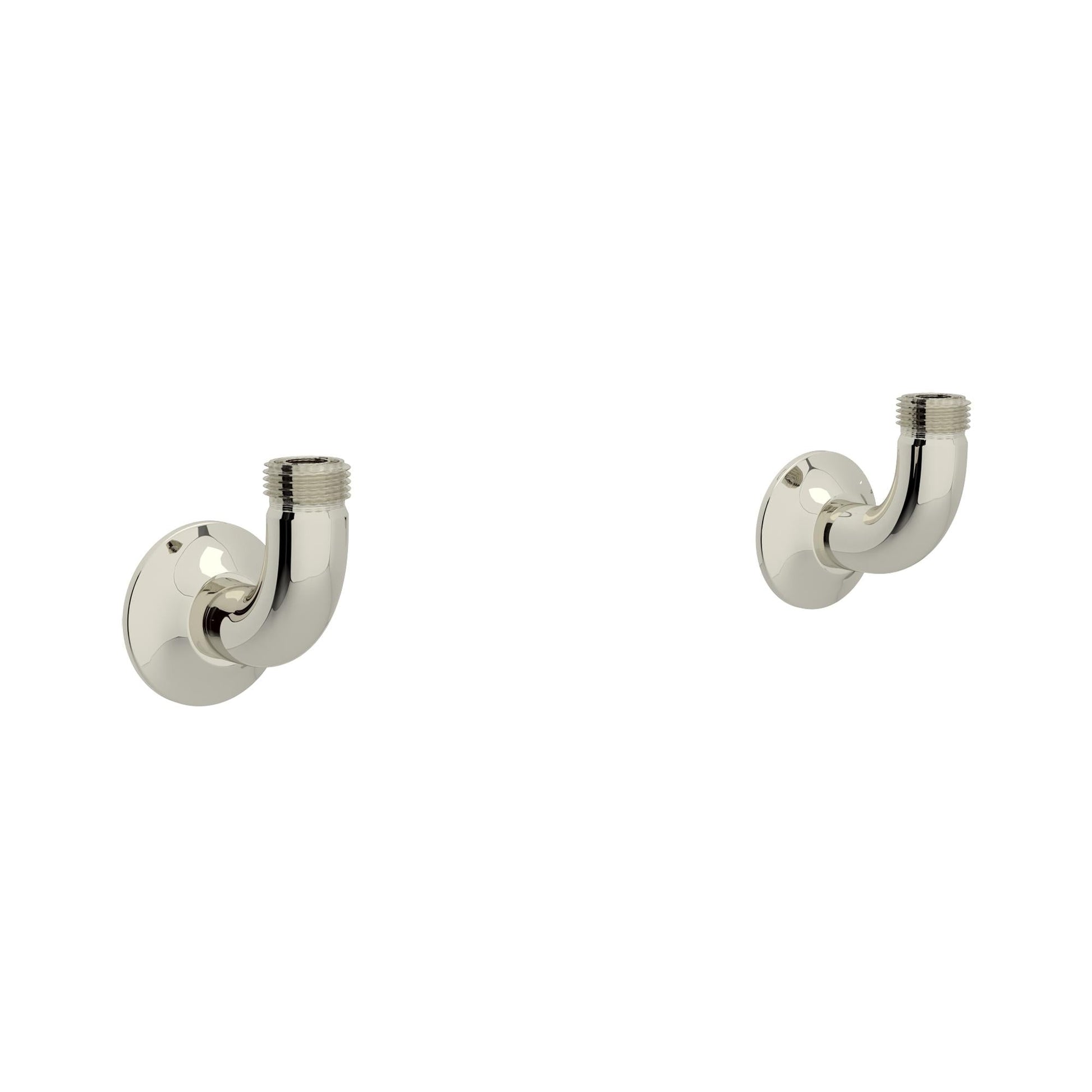 Perrin & Rowe U.6792 Georgian Era Bridge Kitchen Faucet Wall Unions