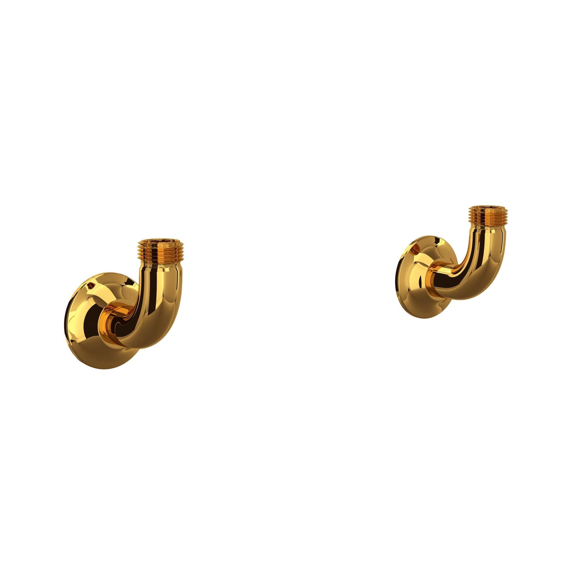 Perrin & Rowe U.6792 Georgian Era Bridge Kitchen Faucet Wall Unions