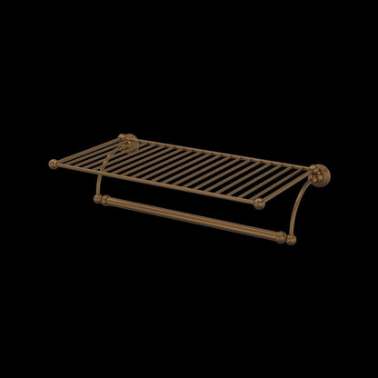 Perrin & Rowe U.6961 Edwardian Wall Mount Towel Shelf