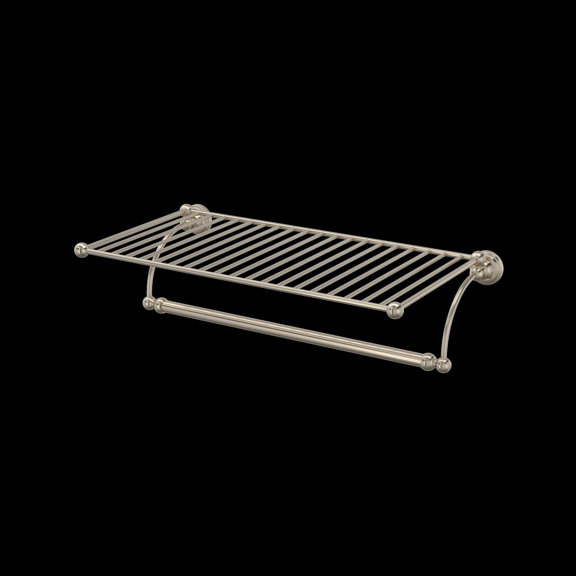 Perrin & Rowe U.6961 Edwardian Wall Mount Towel Shelf