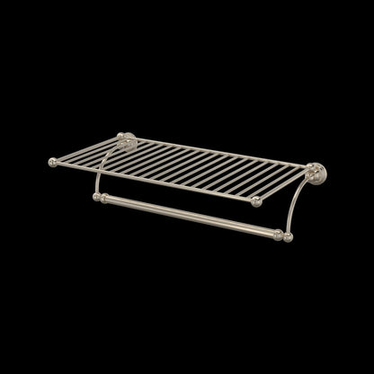 Perrin & Rowe U.6961 Edwardian Wall Mount Towel Shelf