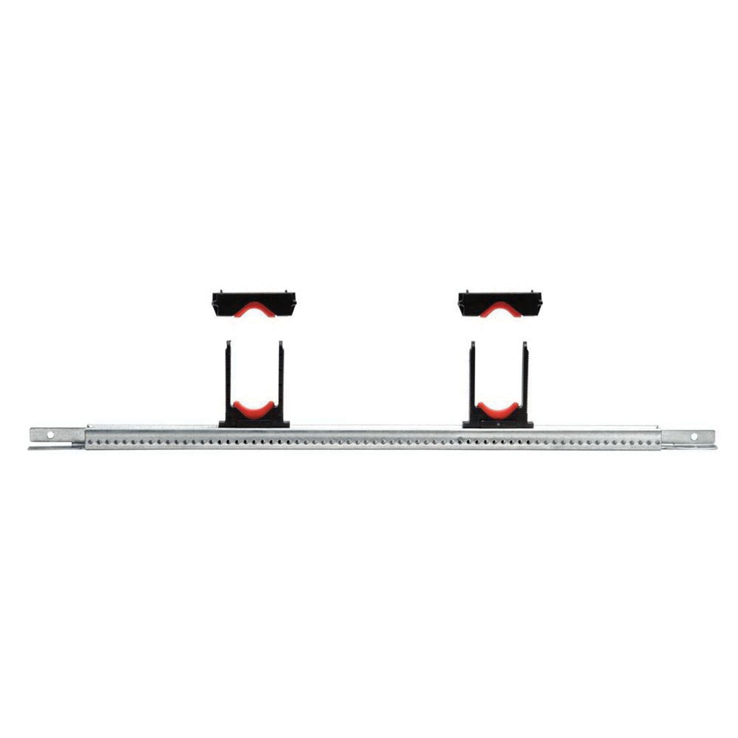 Sioux Chief 523-2420 14" - 26" Adjustable Galvanized PowerBar Bracket | Pre-Loaded w/ (2) TouchDown Clamps (Secures up to 1" CTS)