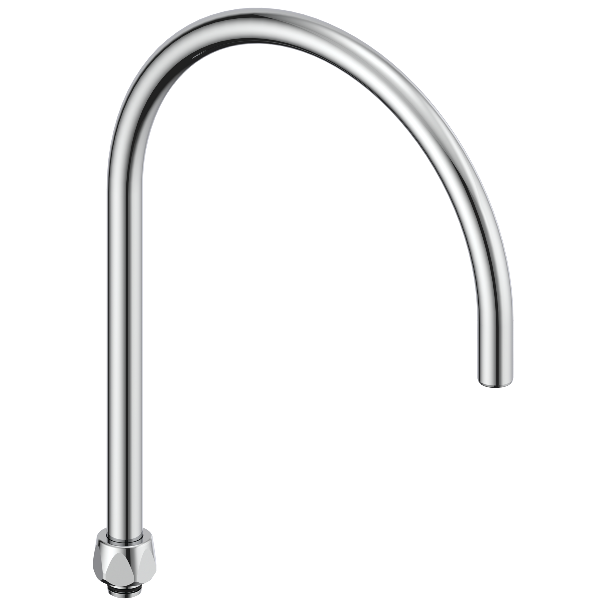 Commercial Instit Parts W6890 Rigid/Swivel Gooseneck Spout (16320-1 ) - Chrome