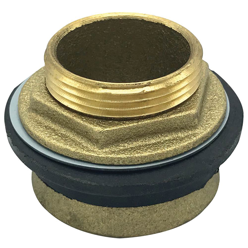 Wal-rich Corporation 1309014 Closet Spud, 1-1/4 x 3/4 in, Brass