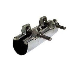 Wal-rich Corporation 2206212 1-1/2" x 6" Stainless Steel Wrap Around Pipe Repair Clamp w/ (2) Bolts