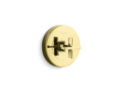 Kallista P24415-CR-CP One Pressure Balance Trim, Cross Handles