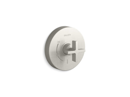 Kallista P24415-CR-CP One Pressure Balance Trim, Cross Handles