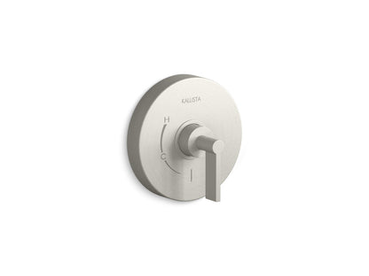 Kallista P24415-LV-CP One Pressure Balance Trim, Lever Handles