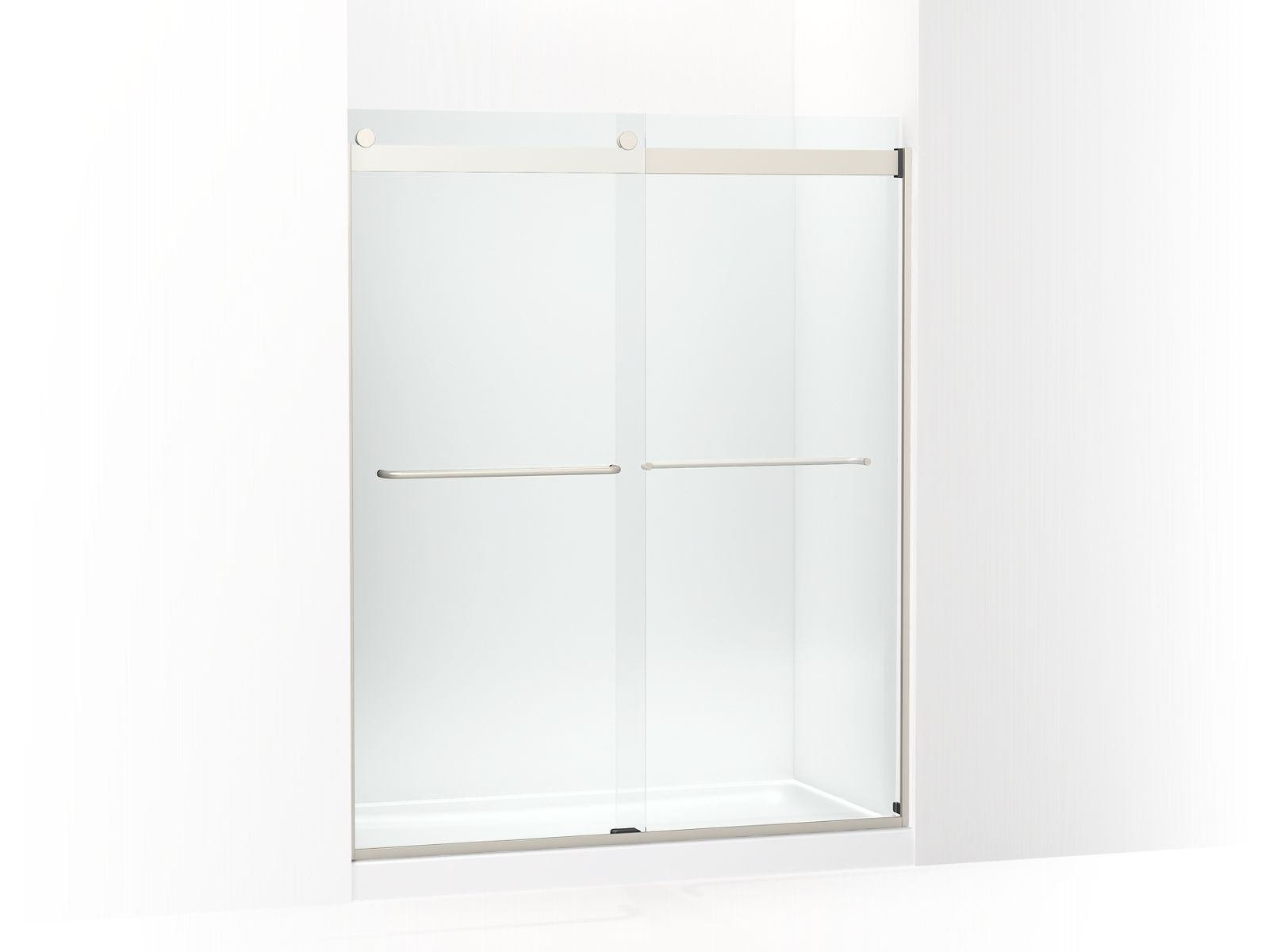 KOHLER K-706015-L Levity 74" H sliding shower door with 1/4"-thick glass