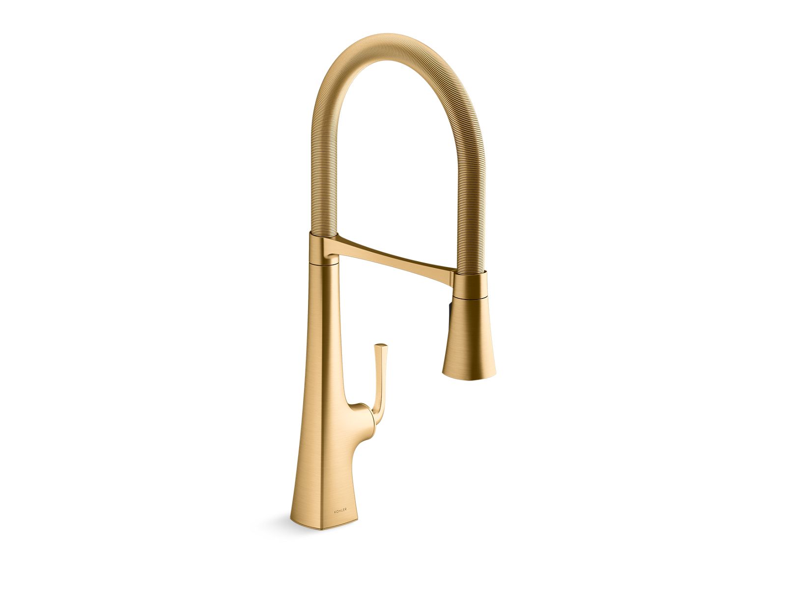 KOHLER K-22060 Graze Semi-professional kitchen sink faucet with three-function sprayhead