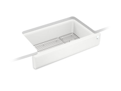 KOHLER K-25784 Cairn Undermount single-bowl farmhouse kitchen sink