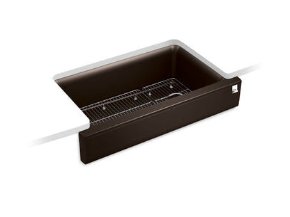 KOHLER K-25784 Cairn Undermount single-bowl farmhouse kitchen sink