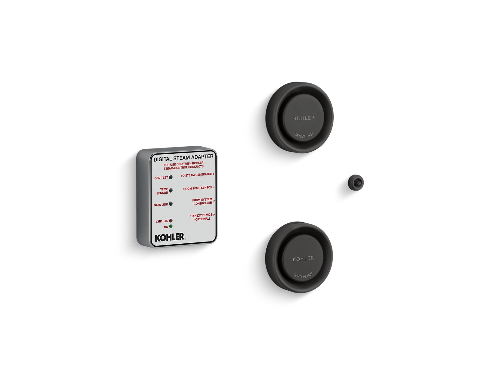 KOHLER K-5549-K1 Invigoration Series Tandem digital steam adapter kit