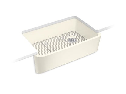 KOHLER Ironridge 34" undermount single-bowl farmhouse kitchen sink