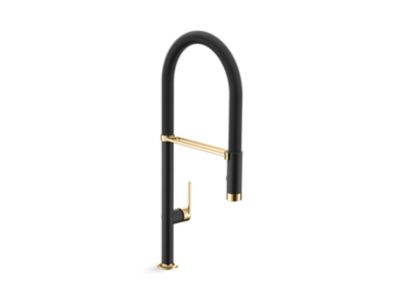 Kallista P23174-2MB Juxtapose Semi-Pro Faucet W/Po Spray