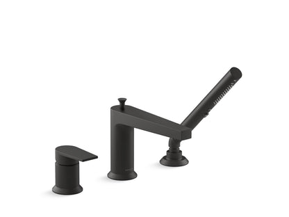 KOHLER K-74032-4 Taut Deck-mount bath faucet with handshower