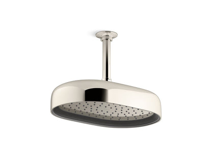 KOHLER K-26293-G Statement Oblong 12" single-function rainhead, 1.75 gpm
