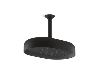KOHLER K-26293-G Statement Oblong 12" single-function rainhead, 1.75 gpm