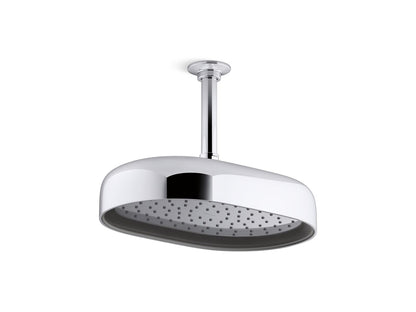 KOHLER K-26293-G Statement Oblong 12" single-function rainhead, 1.75 gpm