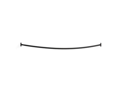 KOHLER Expanse Contemporary design curved shower rod