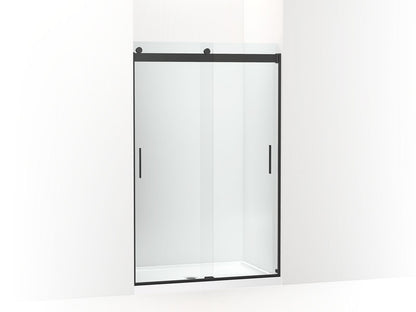 KOHLER K-706008-L Levity Sliding shower door, 74" H x 43-5/8 - 47-5/8" W, with 1/4" thick Crystal Clear glass