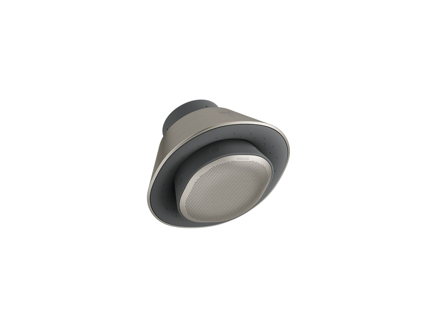KOHLER K-28238-GKE Moxie Single-function showerhead and wireless speaker, 1.75 gpm