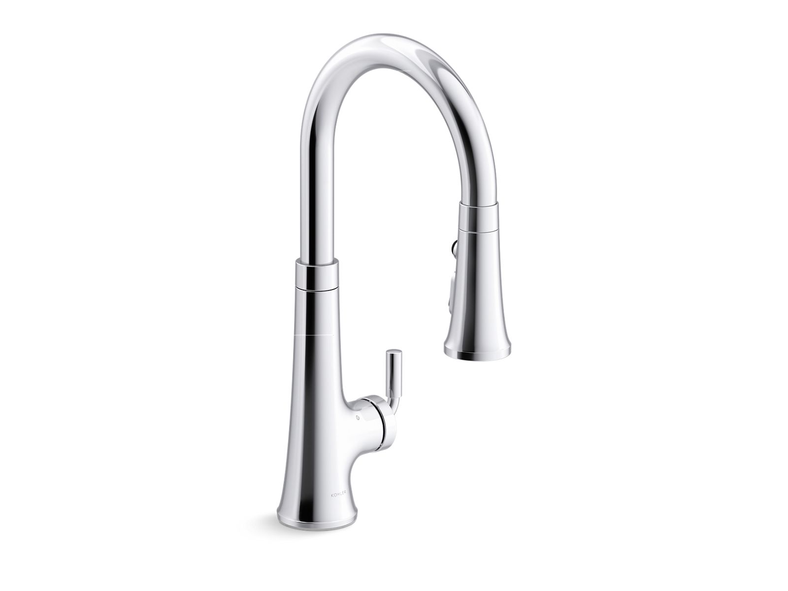 KOHLER K-23766 Tone Touchless pull-down kitchen sink faucet with three-function sprayhead