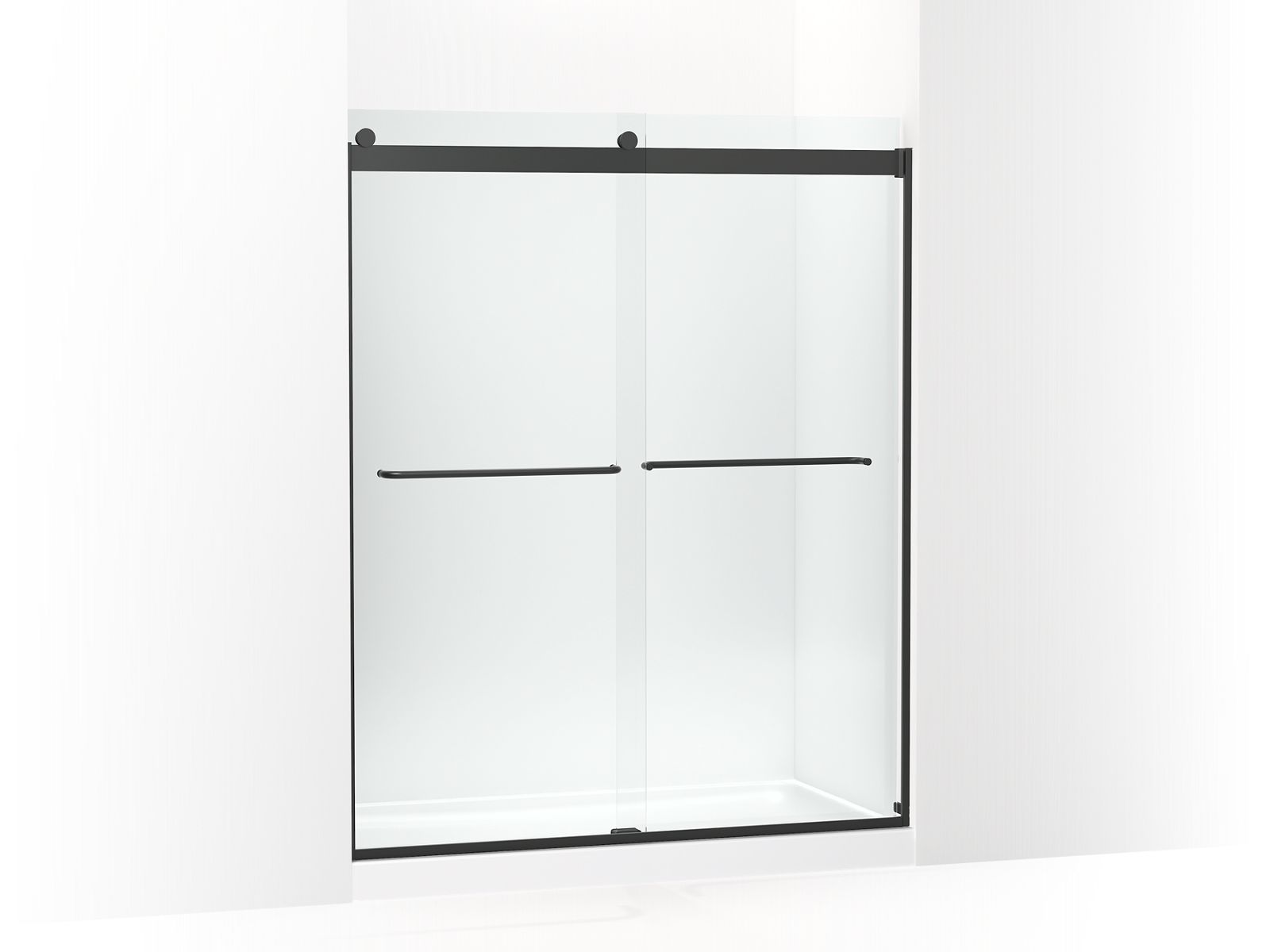 KOHLER K-706015-L Levity 74" H sliding shower door with 1/4"-thick glass