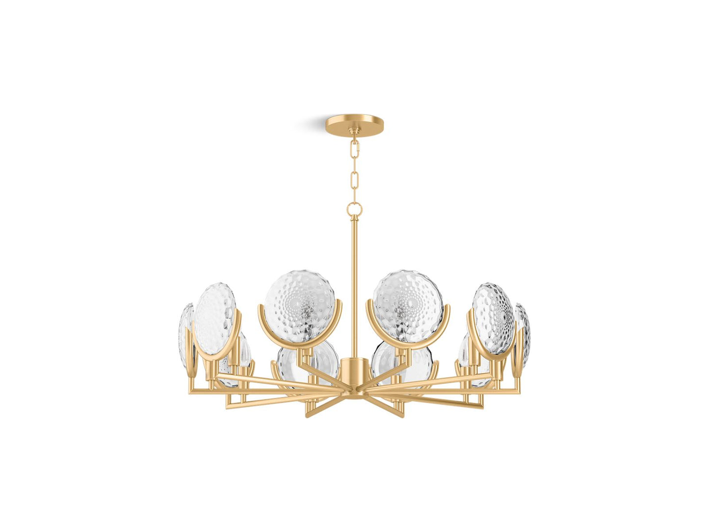 KOHLER K-29380-CH10B Arendela 29-1/2" chandelier