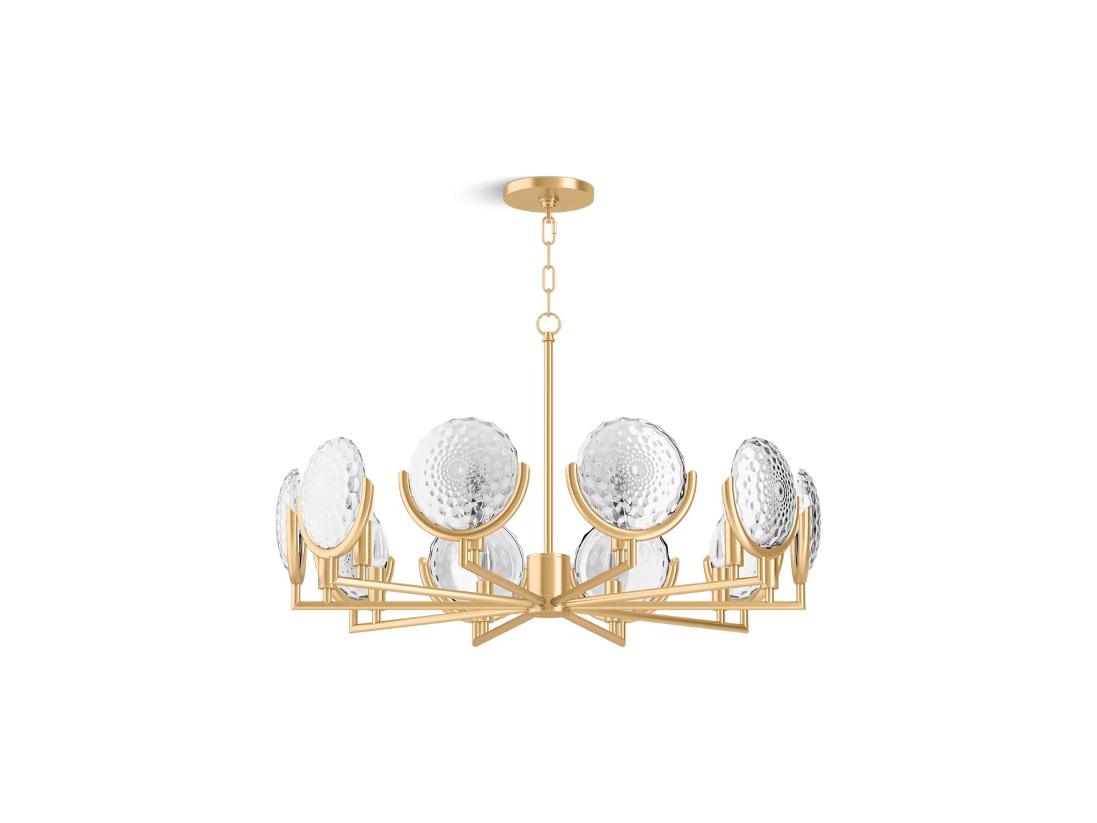 KOHLER K-29380-CH10B Arendela 29-1/2" chandelier