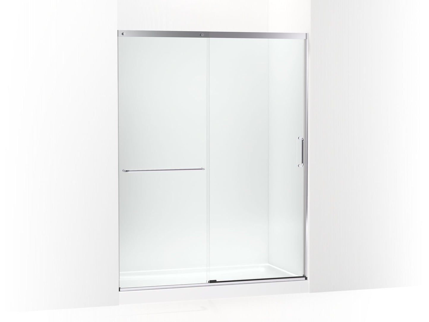 KOHLER K-707615-8L Elate Tall 75-1/2" H sliding shower door with 5/16"-thick glass