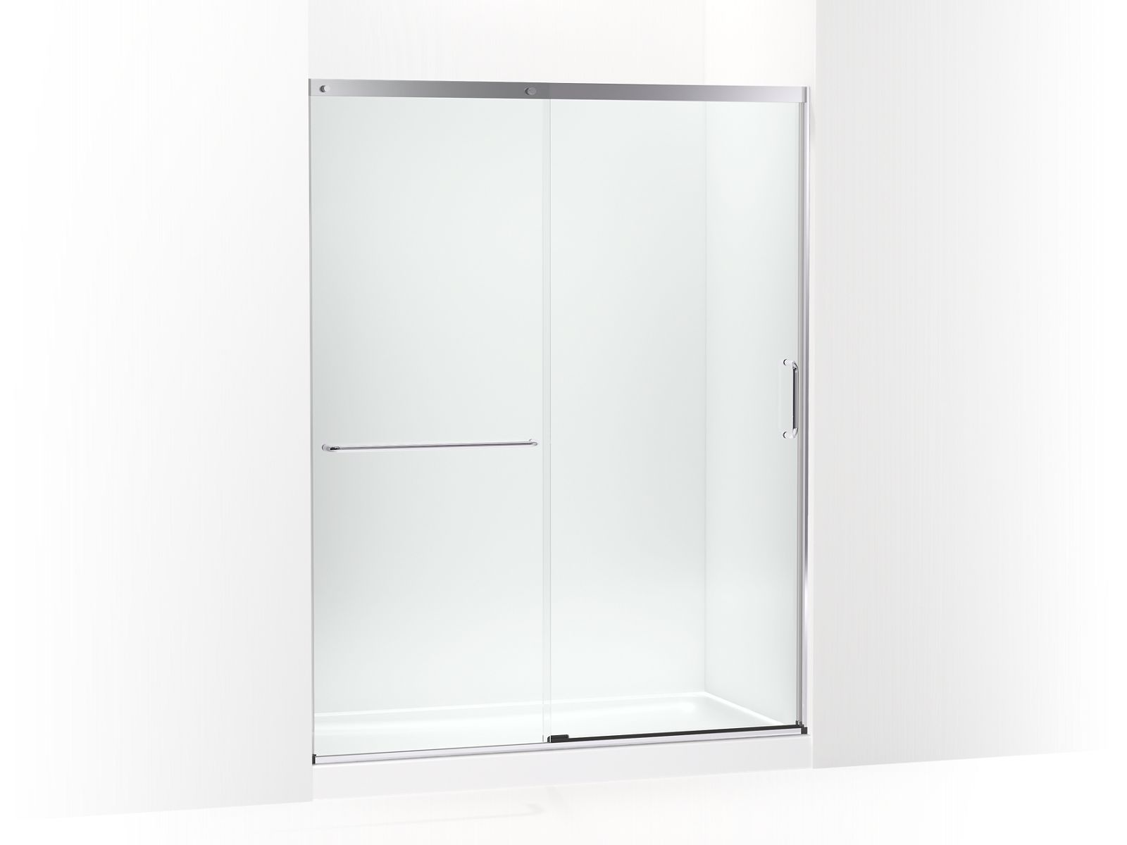 KOHLER K-707615-8L Elate Tall 75-1/2" H sliding shower door with 5/16"-thick glass
