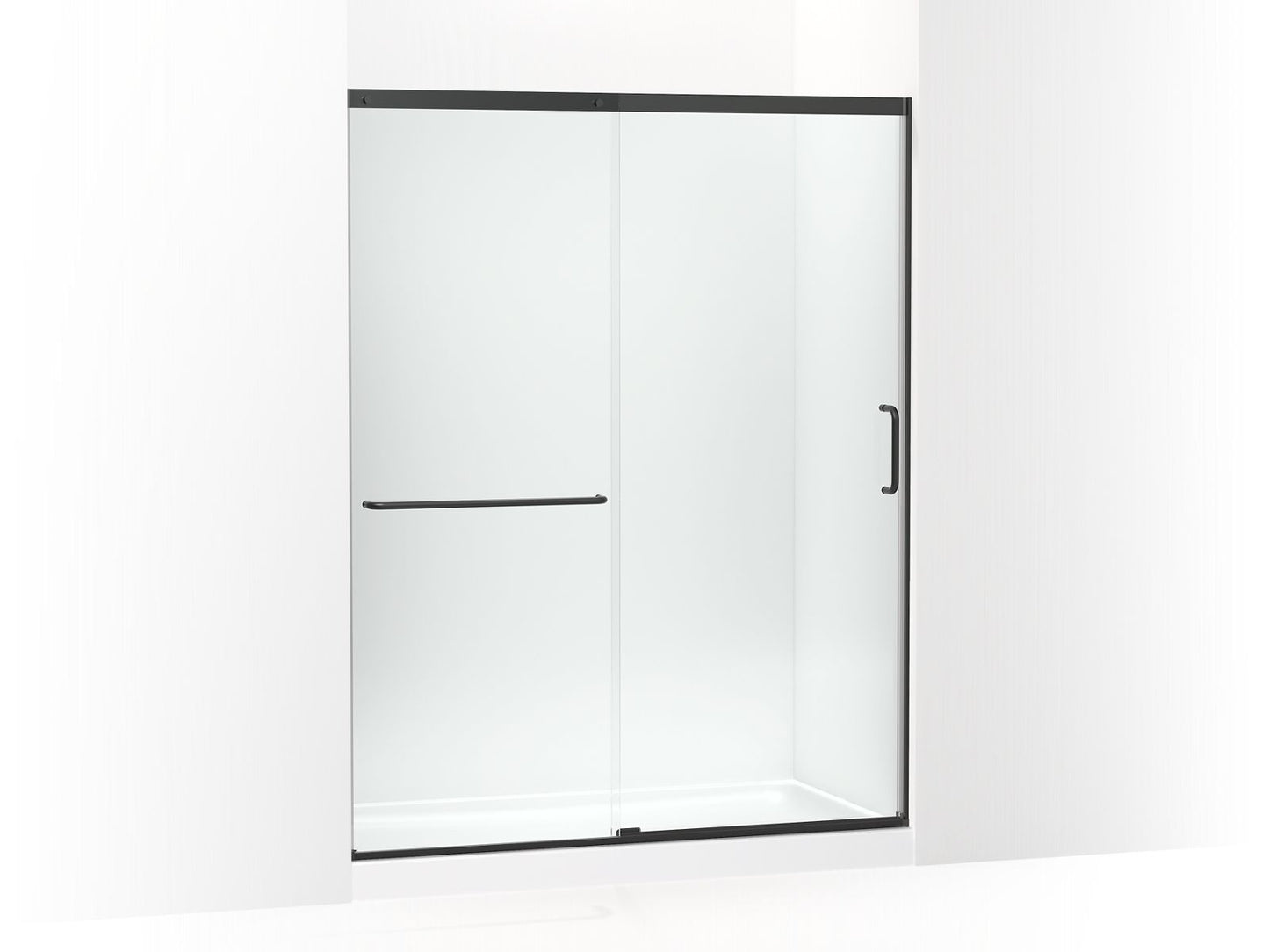 KOHLER K-707615-8L Elate Tall 75-1/2" H sliding shower door with 5/16"-thick glass