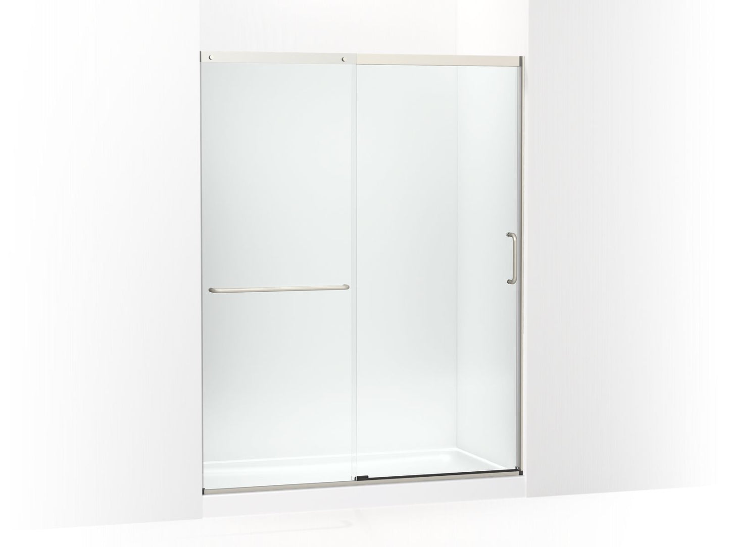KOHLER K-707615-8L Elate Tall 75-1/2" H sliding shower door with 5/16"-thick glass