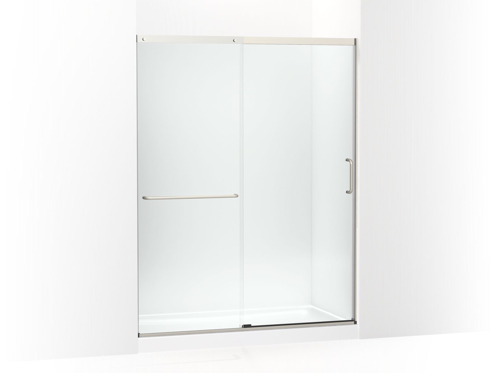 KOHLER K-707615-8L Elate Tall 75-1/2" H sliding shower door with 5/16"-thick glass