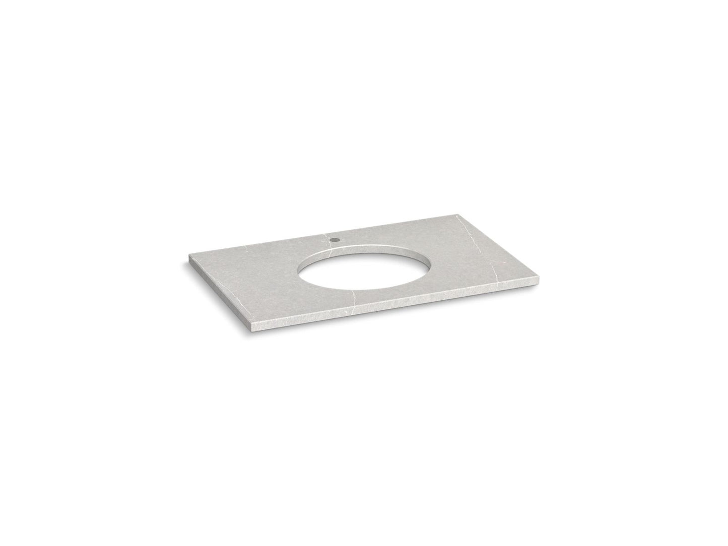 KOHLER K-28251 Silestone 37" quartz vanity top with oval cutout