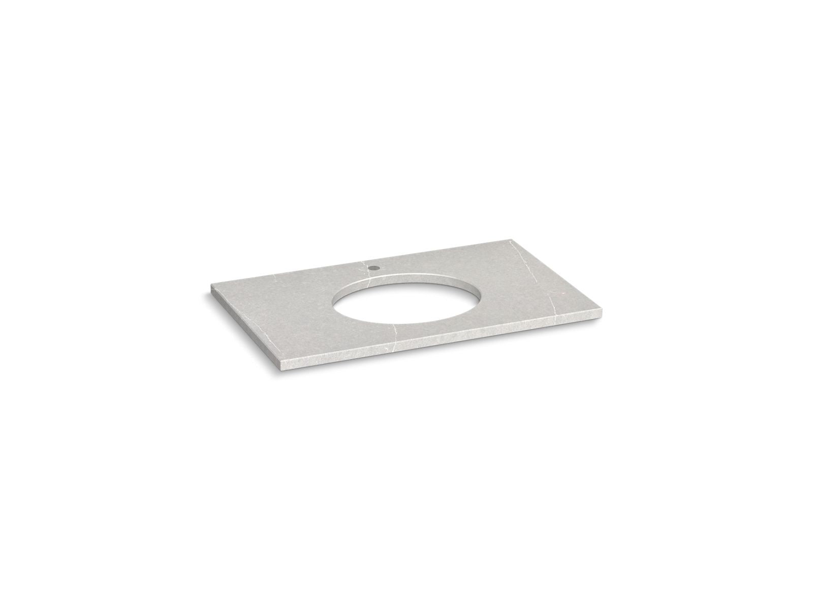 KOHLER K-28251 Silestone 37" quartz vanity top with oval cutout