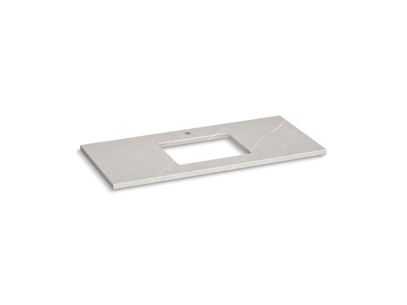KOHLER K-28253 Silestone 49" quartz vanity top with rectangular cutout