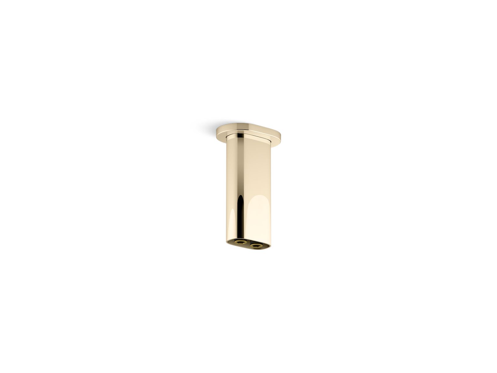 KOHLER K-26325 Statement 5" ceiling-mount two-function rainhead arm and flange