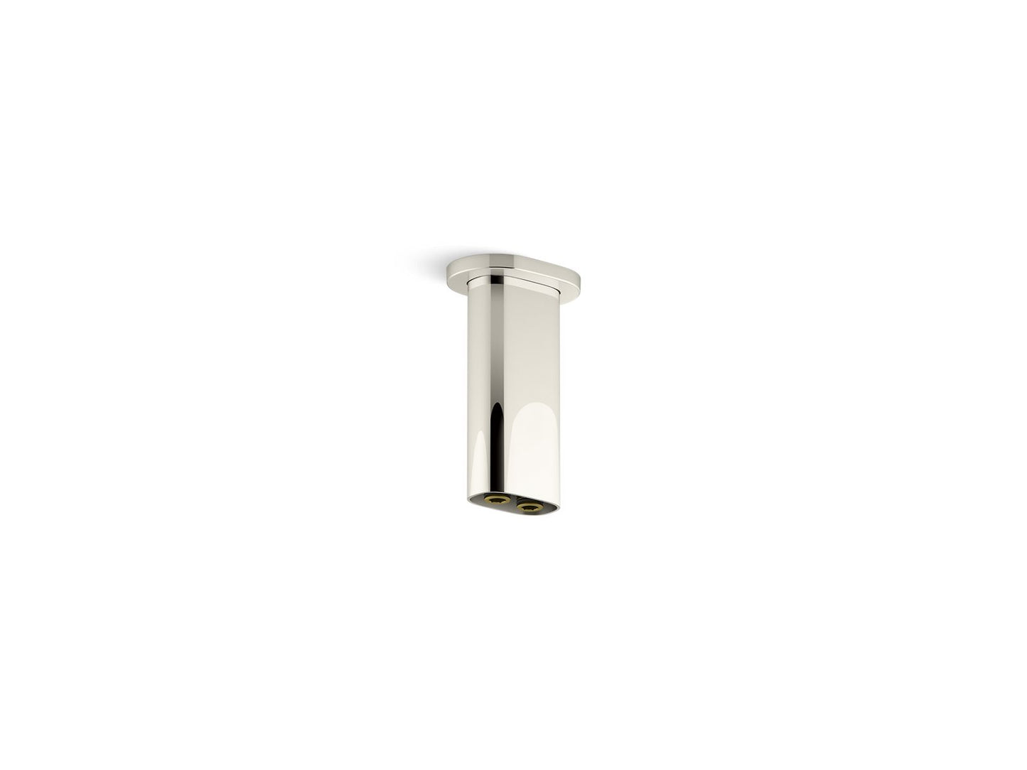 KOHLER K-26325 Statement 5" ceiling-mount two-function rainhead arm and flange