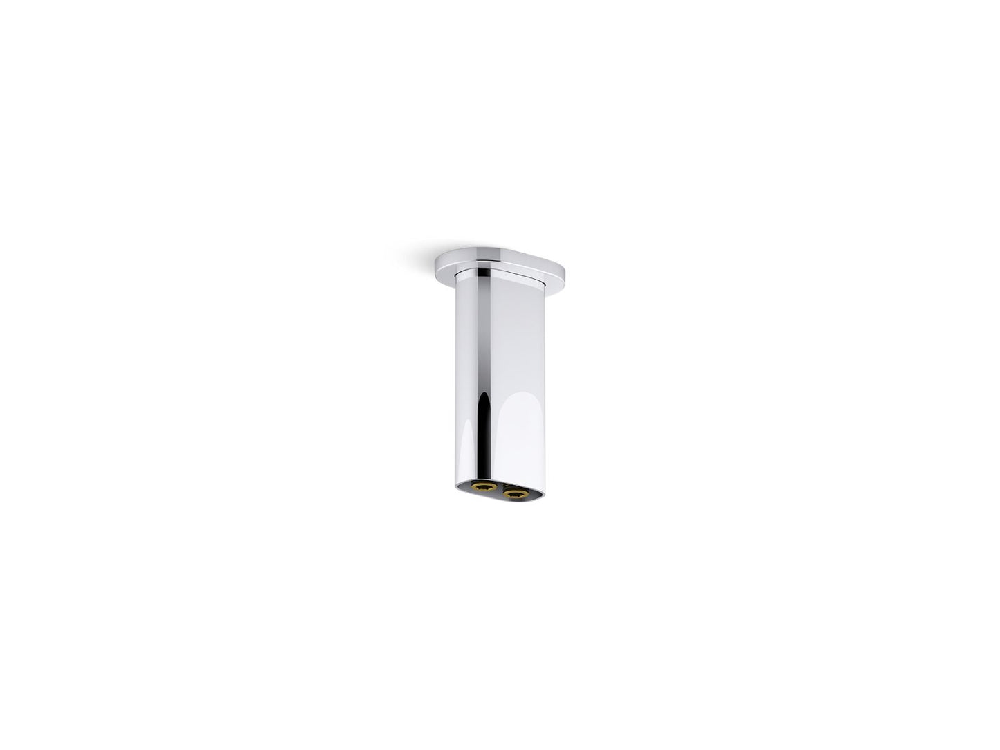 KOHLER K-26325 Statement 5" ceiling-mount two-function rainhead arm and flange