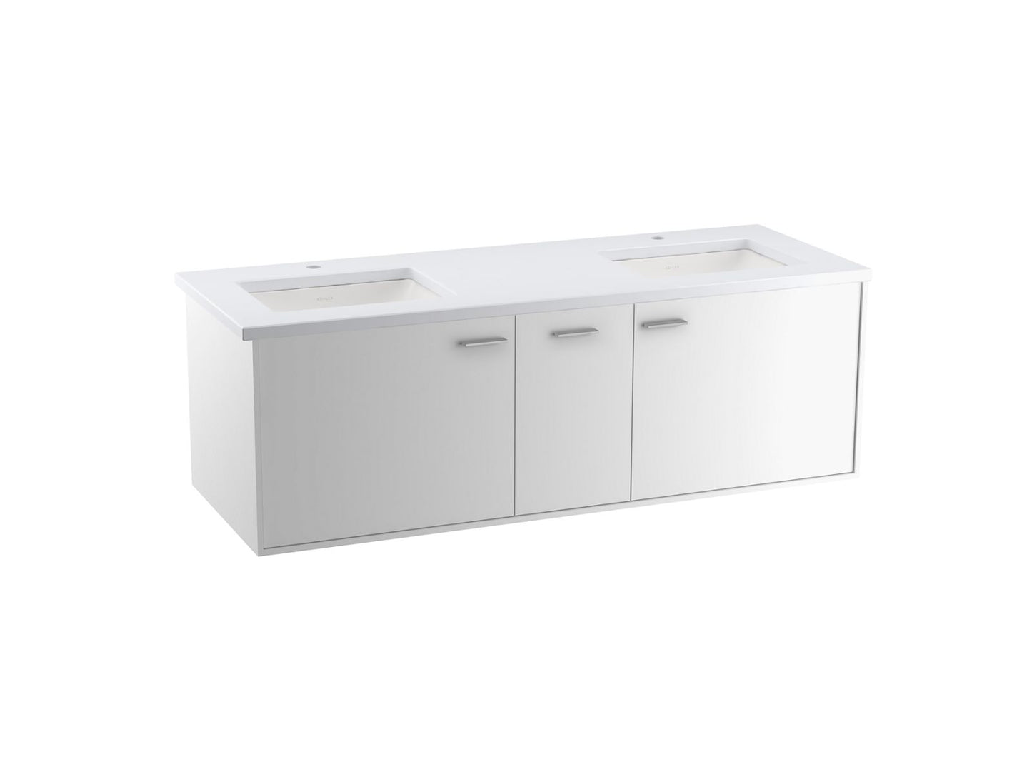 KOHLER K-99548 Jute 60" wall-hung bathroom vanity cabinet