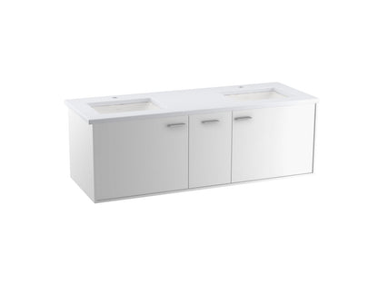 KOHLER K-99548 Jute 60" wall-hung bathroom vanity cabinet
