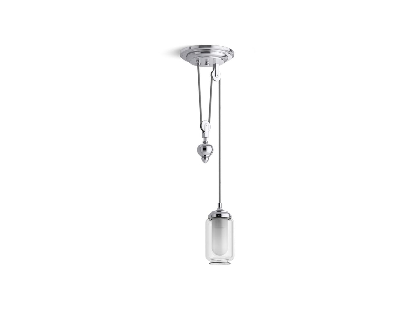 KOHLER K-22654-PE01 Artifacts 4" adjustable pendant