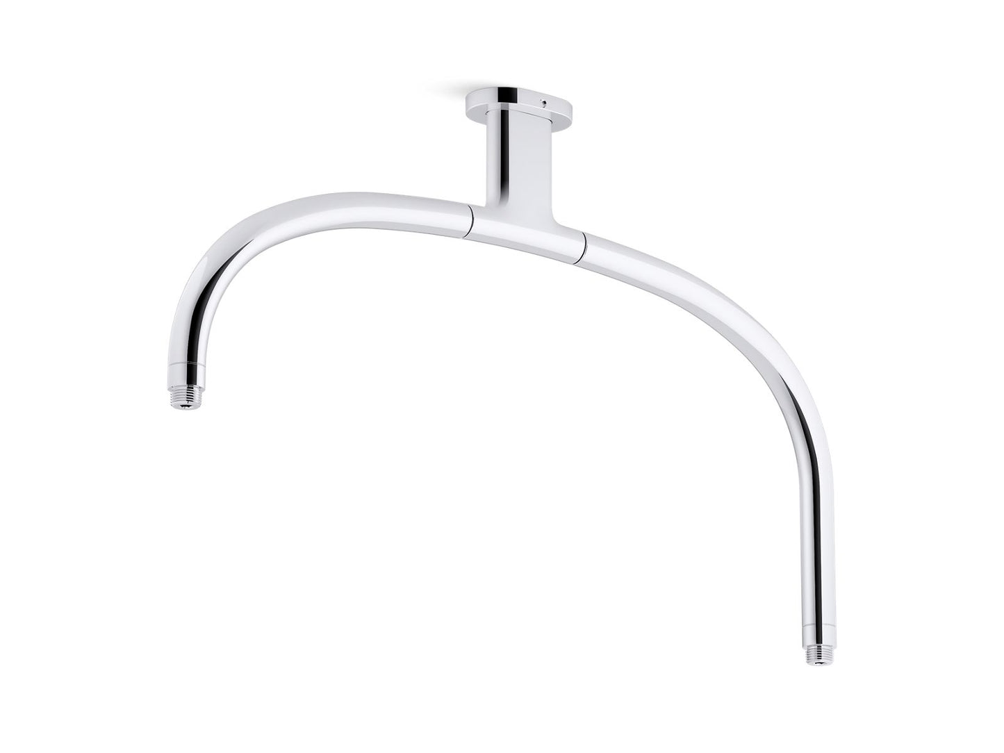 KOHLER K-26305 Statement Ceiling-mount single-function dual rainhead arm