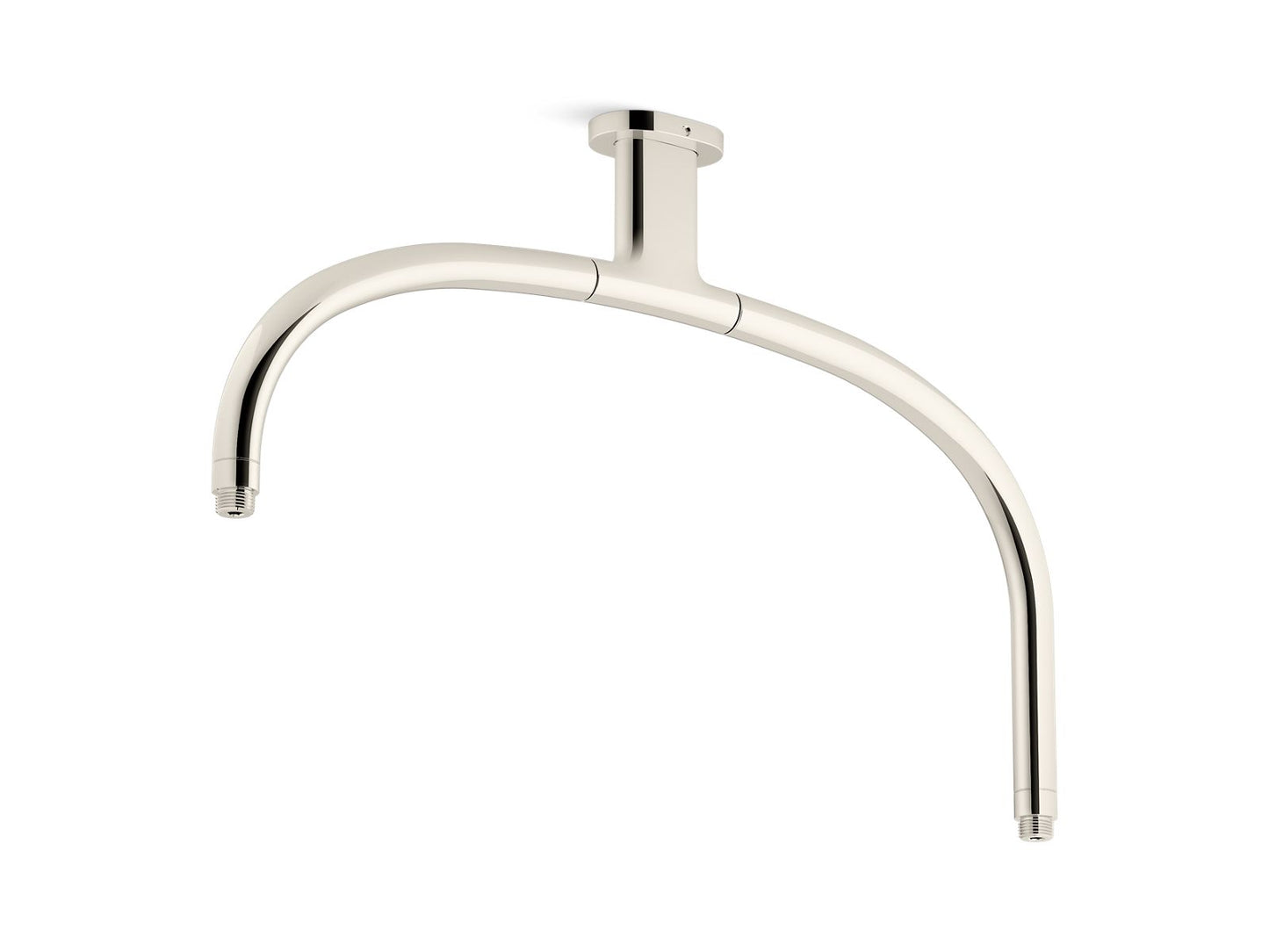 KOHLER K-26305 Statement Ceiling-mount single-function dual rainhead arm