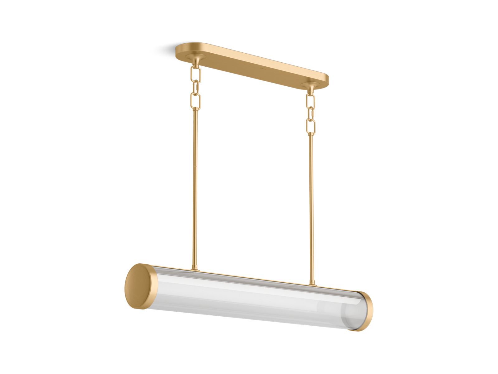 KOHLER K-27267-CHLED Purist 34" LED linear chandelier