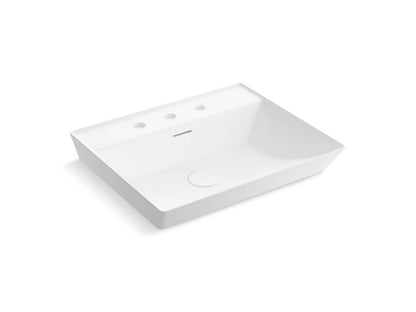 KOHLER K-21059-8 Brazn 23" rectangular vessel bathroom sink