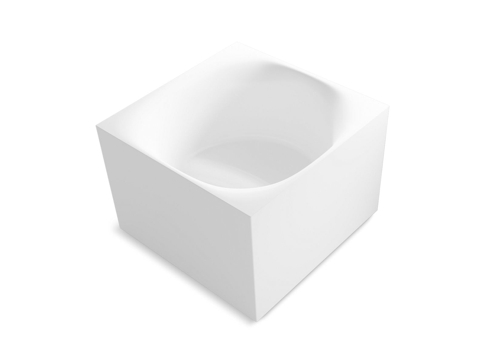 KOHLER K-31404-PF Stillness Smart Soak 46" x 46" freestanding bath