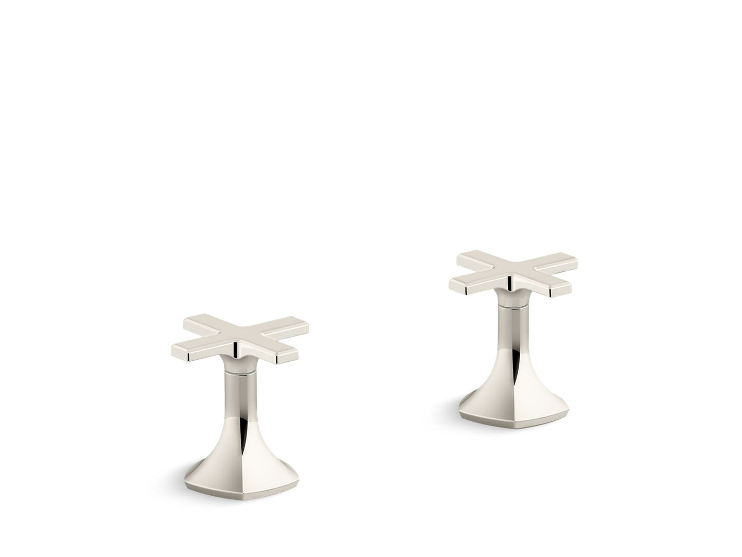 KOHLER K-27018-3 Occasion Deck-mount bath faucet handles with Cross design
